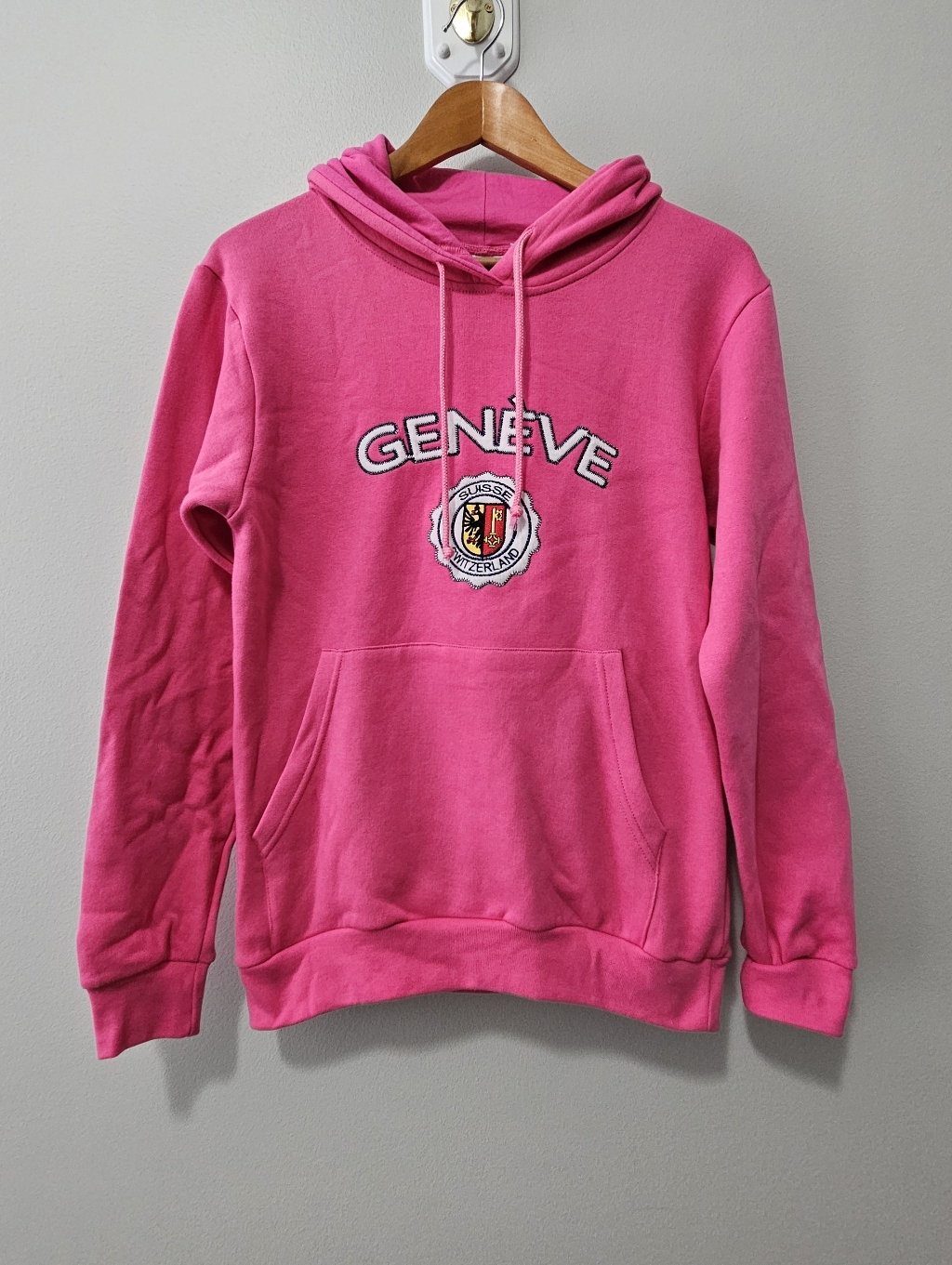 Cotfer Genve Womens Pink Hoodies